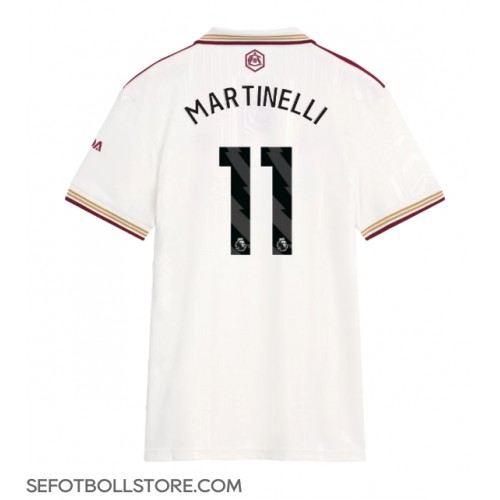 Arsenal Gabriel Martinelli #11 Replika Tredje Tröja Dam 2025-26 Kortärmad